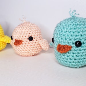 Crochet Easter Chicks Pattern PDF Printable Instant Download image 5