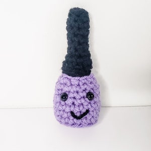 Nail Polish Amigurumi Crochet Pattern PDF Printable Instant Download image 1