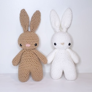 Bunny Rabbit Crochet Pattern Amigurumi PDF Printable Instant Download image 3