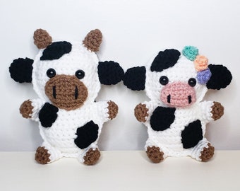 Cow Cuddler - Crochet Pattern Set | PDF Printable Instant Download