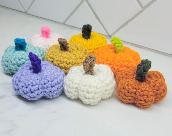 Mini Pumpkin Amigurumi - Crochet Pattern | Printable PDF