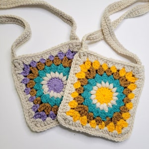 Grandma Square Tasche - Häkelanleitung