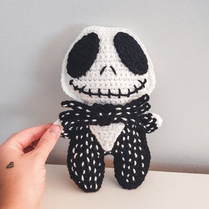 Skeleton Cuddler Crochet Pattern Halloween Lovey PDF Printable Instant Download image 7