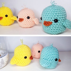 Crochet Easter Chicks Pattern PDF Printable Instant Download image 3