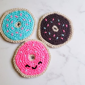 Donut Coasters / Garland Crochet Pattern PDF Printable Instant Download image 7