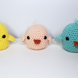 Crochet Easter Chicks Pattern PDF Printable Instant Download image 6