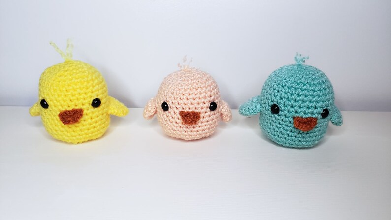 Crochet Easter Chicks Pattern PDF Printable Instant Download image 6