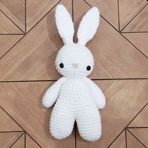 Bunny Rabbit Crochet Pattern Amigurumi PDF Printable Instant Download image 6