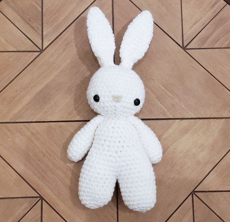 Bunny Rabbit Crochet Pattern Amigurumi PDF Printable Instant Download image 6