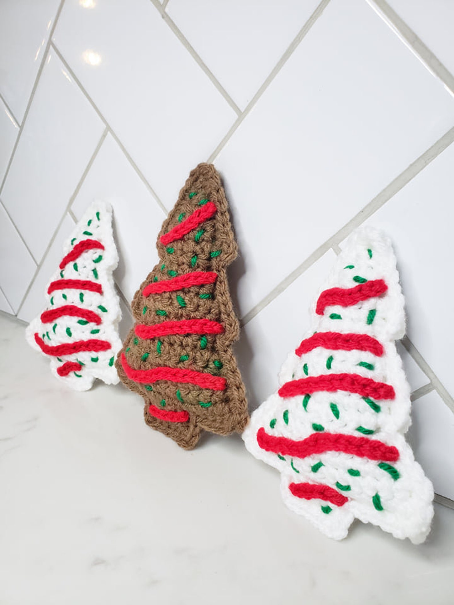 Christmas Tree Cake Crochet Pattern PDF Printable Instant Etsy