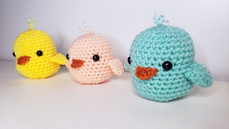 Crochet Easter Chicks Pattern PDF Printable Instant Download image 5