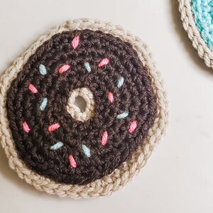 Donut Coasters / Garland Crochet Pattern PDF Printable Instant Download image 6