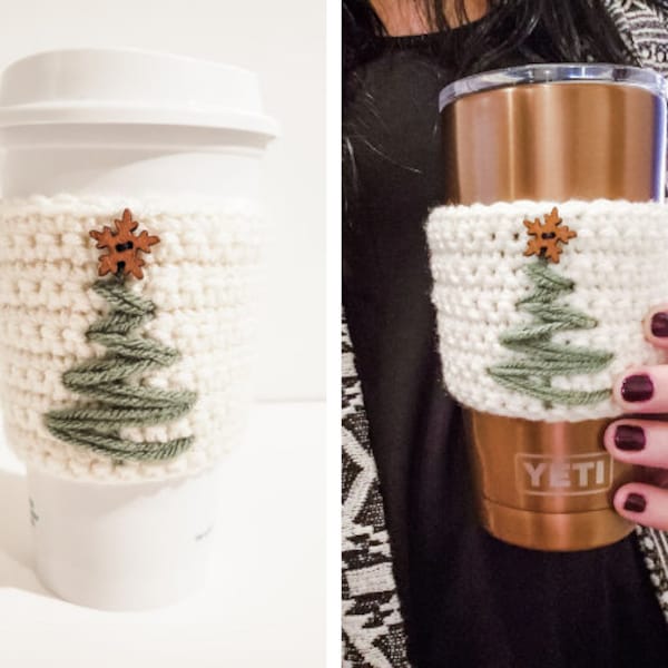 Christmas Tree Cozy - Crochet Pattern | PDF Printable Instant Download