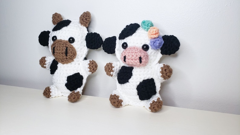 Cow Cuddler Crochet Pattern Set PDF Printable Instant Download image 7