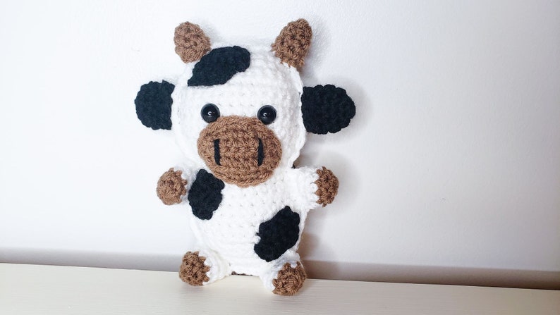 Cow Cuddler Crochet Pattern Set PDF Printable Instant Download image 6