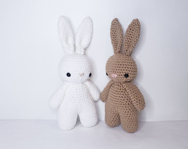 Bunny Rabbit Crochet Pattern Amigurumi PDF Printable Instant Download image 1