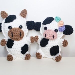 Cow Cuddler Crochet Pattern Set PDF Printable Instant Download image 8