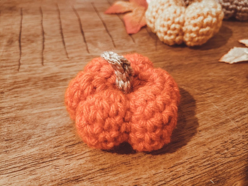 Mini Pumpkin Amigurumi Crochet Pattern PDF Printable Instant Download image 9