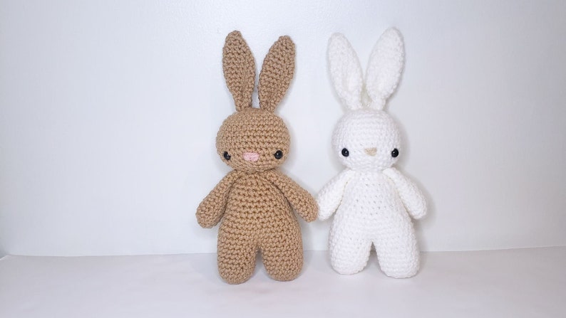 Bunny Rabbit Crochet Pattern Amigurumi PDF Printable Instant Download image 3