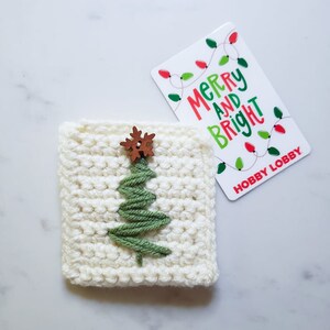 Christmas Tree Gift Card Holder Crochet Pattern PDF Printable Instant Download image 2