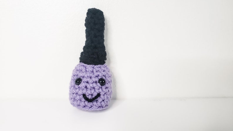 Nail Polish Amigurumi Crochet Pattern PDF Printable Instant Download image 3