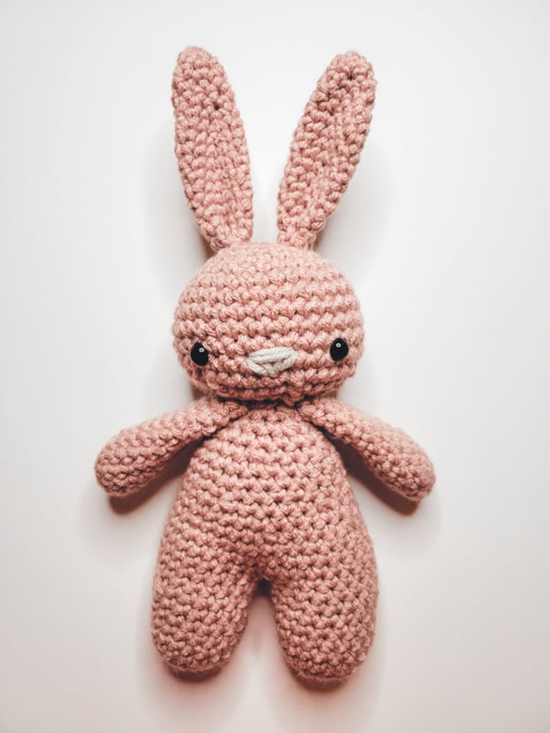 Bunny Rabbit Crochet Pattern Amigurumi PDF Printable Instant Download image 4