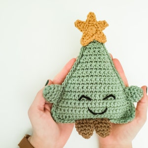 Patrón de crochet para abrazar al árbol de Navidad / PDF imprimible (descarga instantánea)