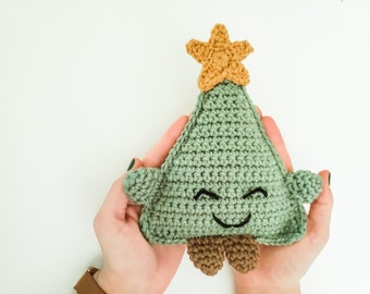 Christmas Tree Cuddler - Crochet Pattern | PDF Printable Instant Download