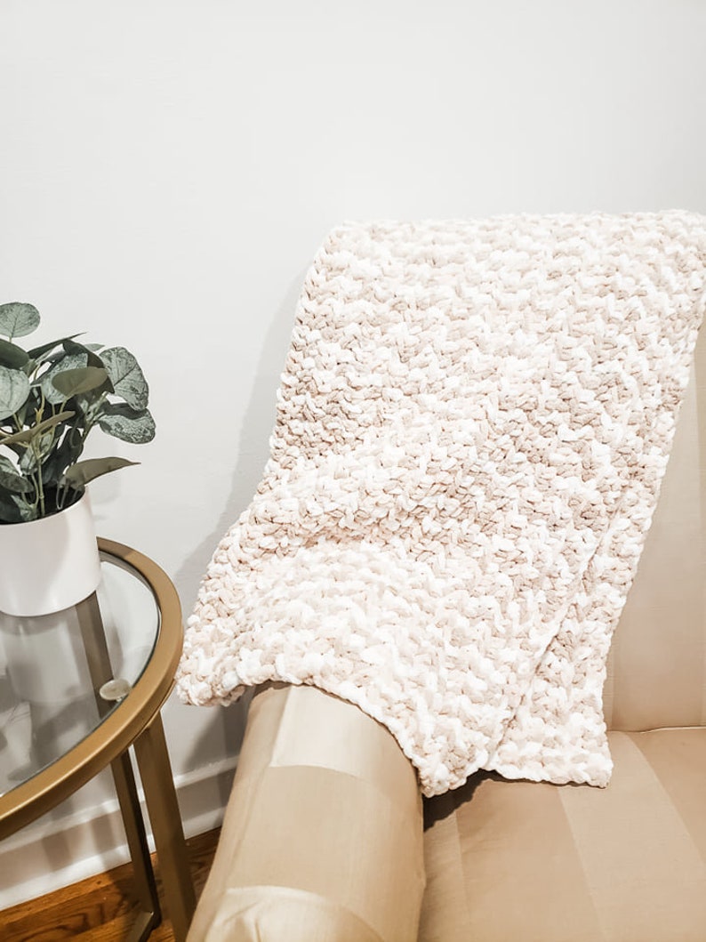Beginner Baby Blanket Crochet Pattern PDF Printable Instant Download image 7