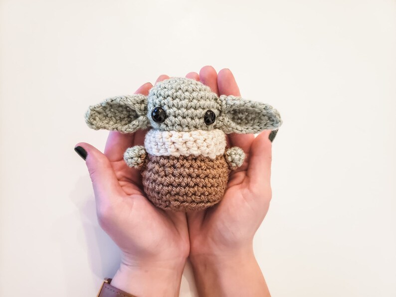 Baby Alien Crochet Pattern Alien Amigurumi PDF Printable Instant Download image 5