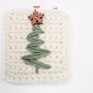 Christmas Tree Gift Card Holder Crochet Pattern PDF Printable Instant Download image 8