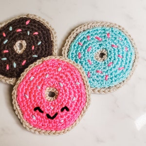 Donut Coasters / Garland Crochet Pattern PDF Printable Instant Download image 5