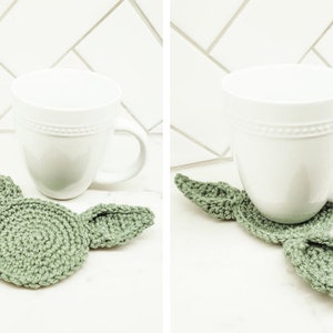 Alien Coasters - Crochet Pattern | PDF Printable Instant Download