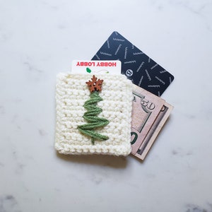 Christmas Tree Gift Card Holder Crochet Pattern PDF Printable Instant Download image 10