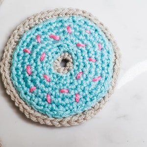 Donut Coasters / Garland Crochet Pattern PDF Printable Instant Download image 3