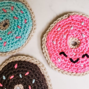 Donut Coasters / Garland Crochet Pattern PDF Printable Instant Download image 8
