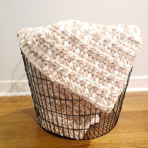 Beginner Baby Blanket Crochet Pattern PDF Printable Instant Download image 5