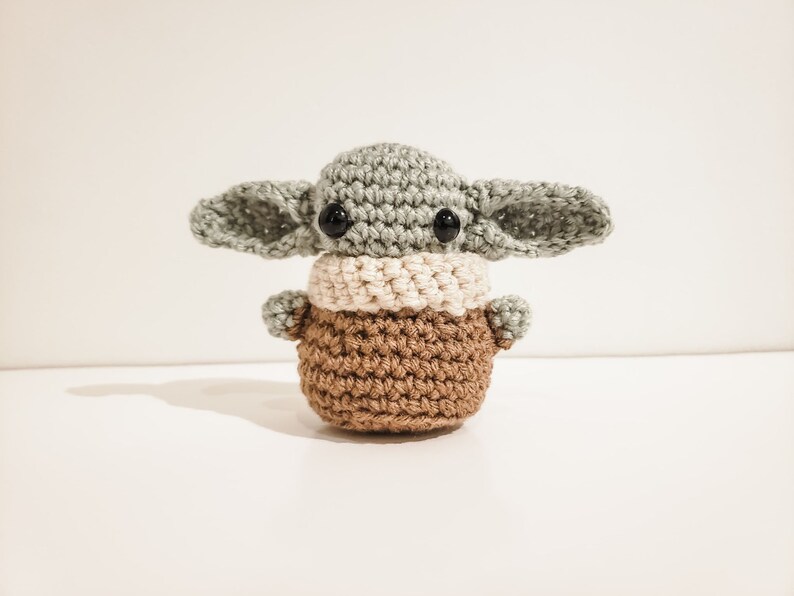 Baby Alien Crochet Pattern Alien Amigurumi PDF Printable Instant Download image 6