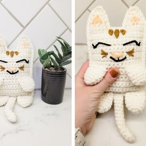 Gehaakt Kitty Cat-patroon | PDF afdrukbaar (gehaakte katknuffel)