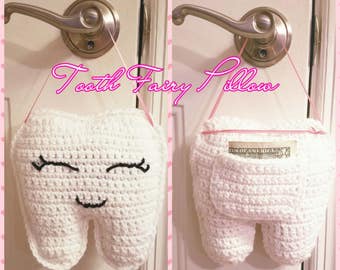 Tooth Fairy Pillow Crochet Pattern | PDF Printable Instant Download