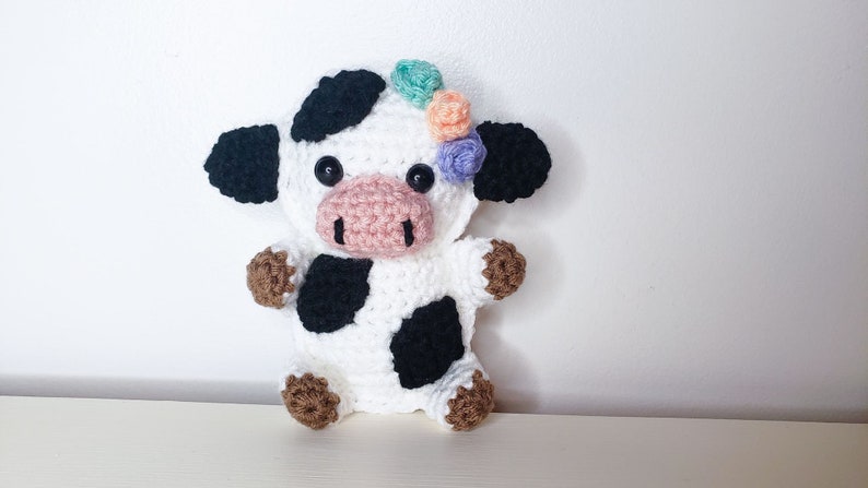 Cow Cuddler Crochet Pattern Set PDF Printable Instant Download image 3