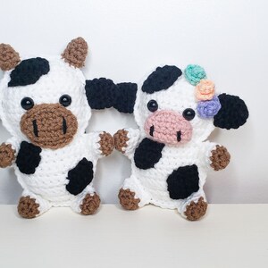 Cow Cuddler Crochet Pattern Set PDF Printable Instant Download image 2