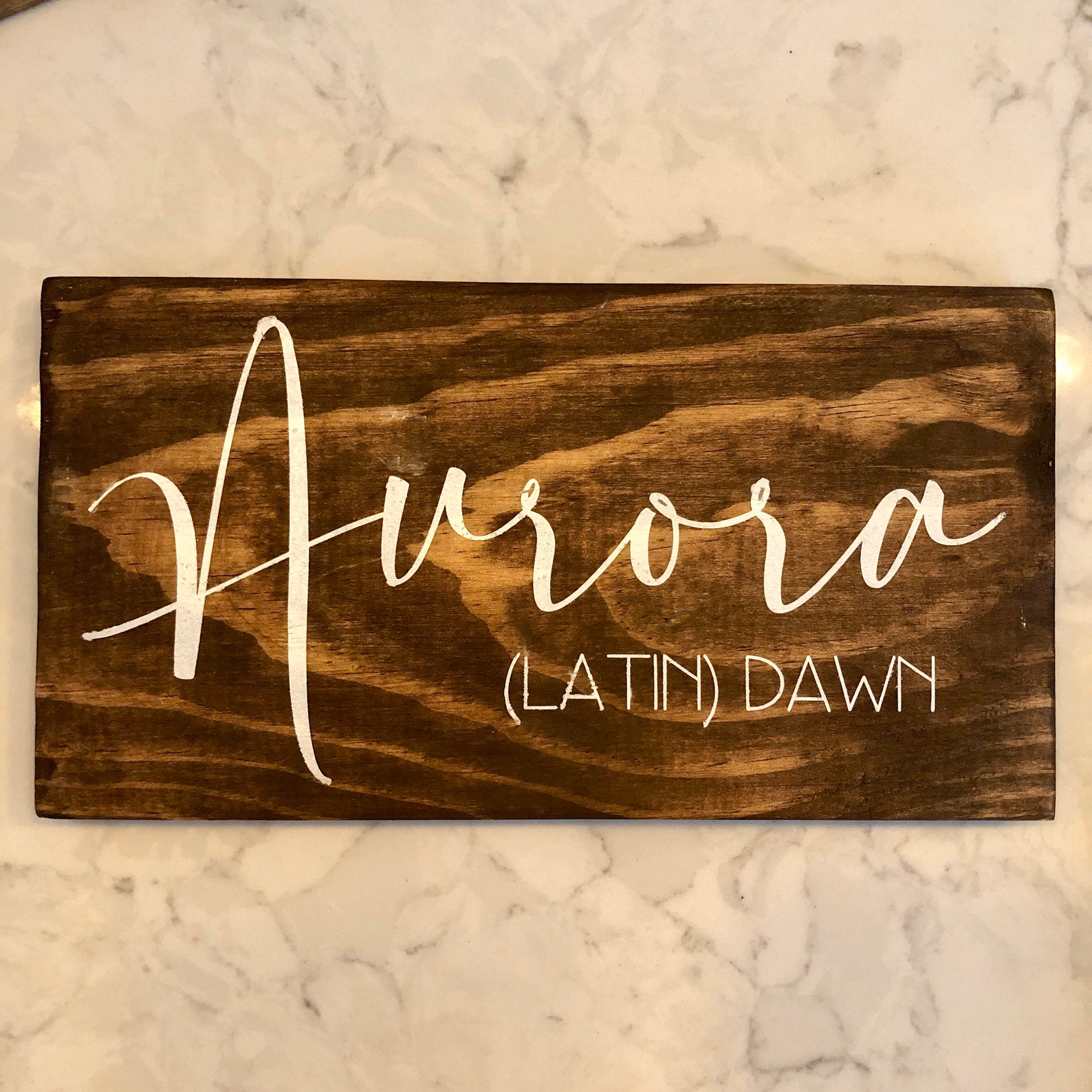 Wood Name Plaque Name origin and meaning Kids rooms Etsy