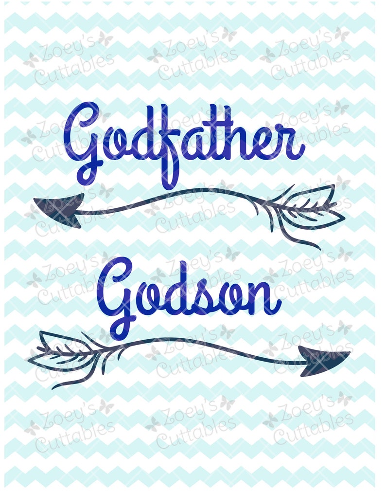 Godfather Godson Godfather SVG Godson SVG Godfather Gift - Etsy