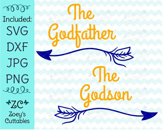 The Godfather Svg The Godson Svg Godfather Svg Godson Svg Etsy