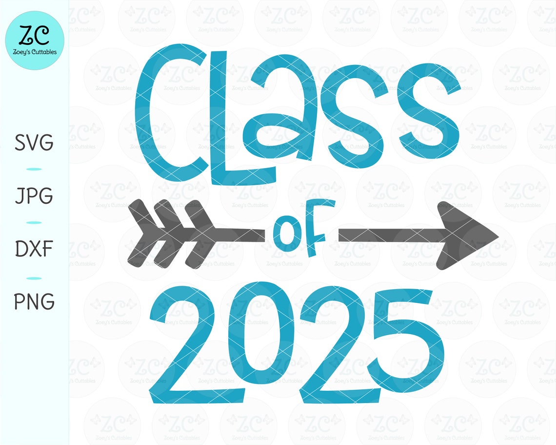 Class of 2025 SVG Graduation SVG Class Of End of School Etsy Hong Kong