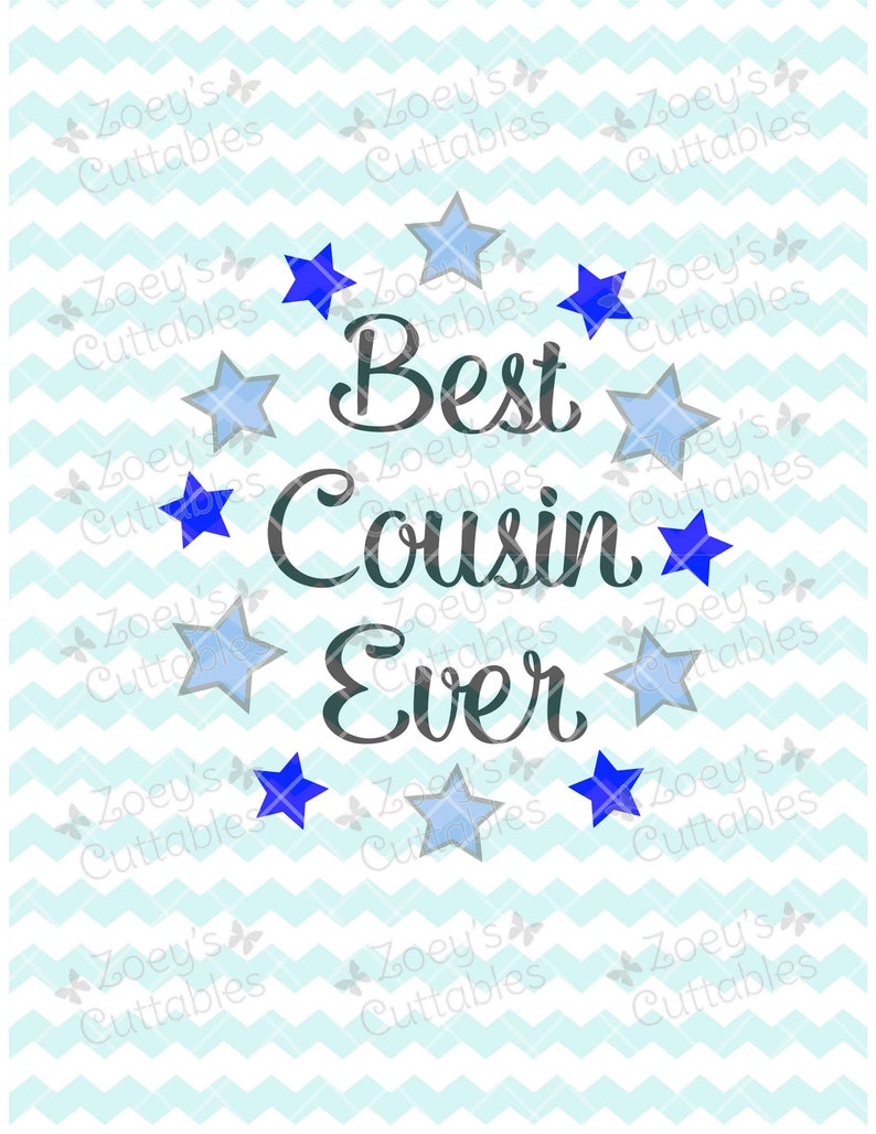 Best Cousin Ever SVG Best Cousins Best Cousin Forever Etsy