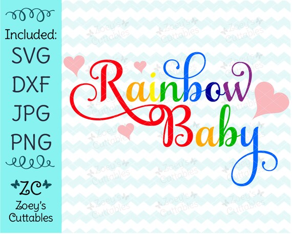 Download Rainbow Baby Svg Baby Svg Miracle Baby Little Miracle Etsy