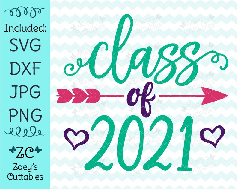 Download Class of 2021 SVG Graduation SVG End of School Year | Etsy