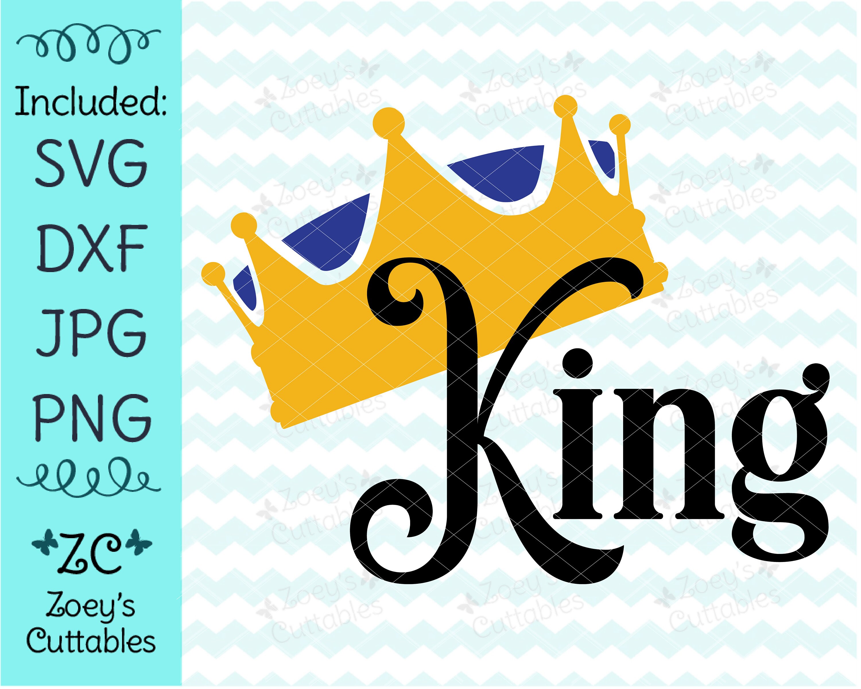 Download King SVG King Crown SVG King Crown SVG Svg Cricut Svg | Etsy